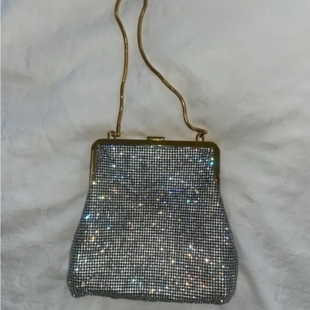 Khaite Lilith Crystal Mesh Evening Bag